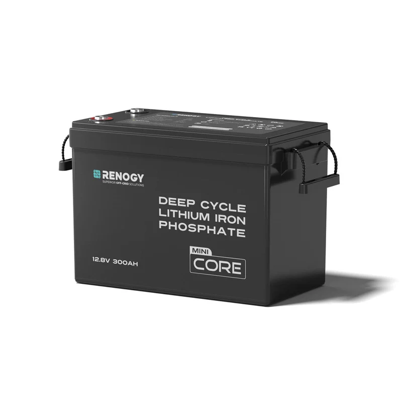 Core Mini - 12,8V 300Ah Batterie Lithium avec BMS, Puissante mais Compacte, Camping-Car, Van et Bateau