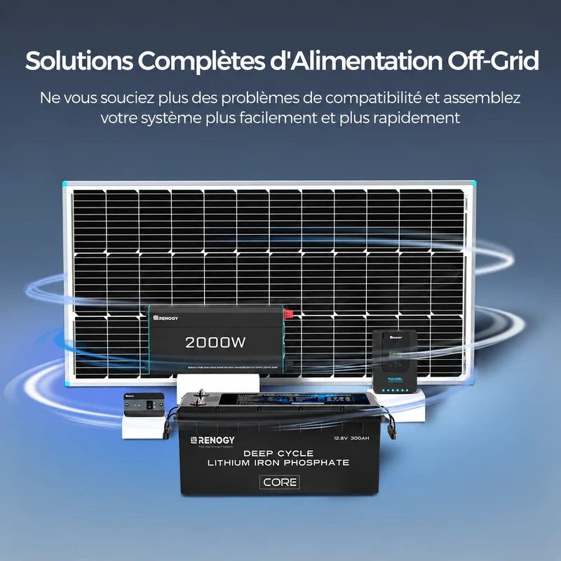 Core – 12,8V 300Ah LiFePO4 Batterie Lithium Auto-Chauffage