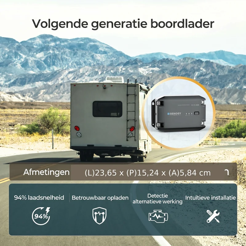 12V 40A Chargeur de Batterie DC-DC