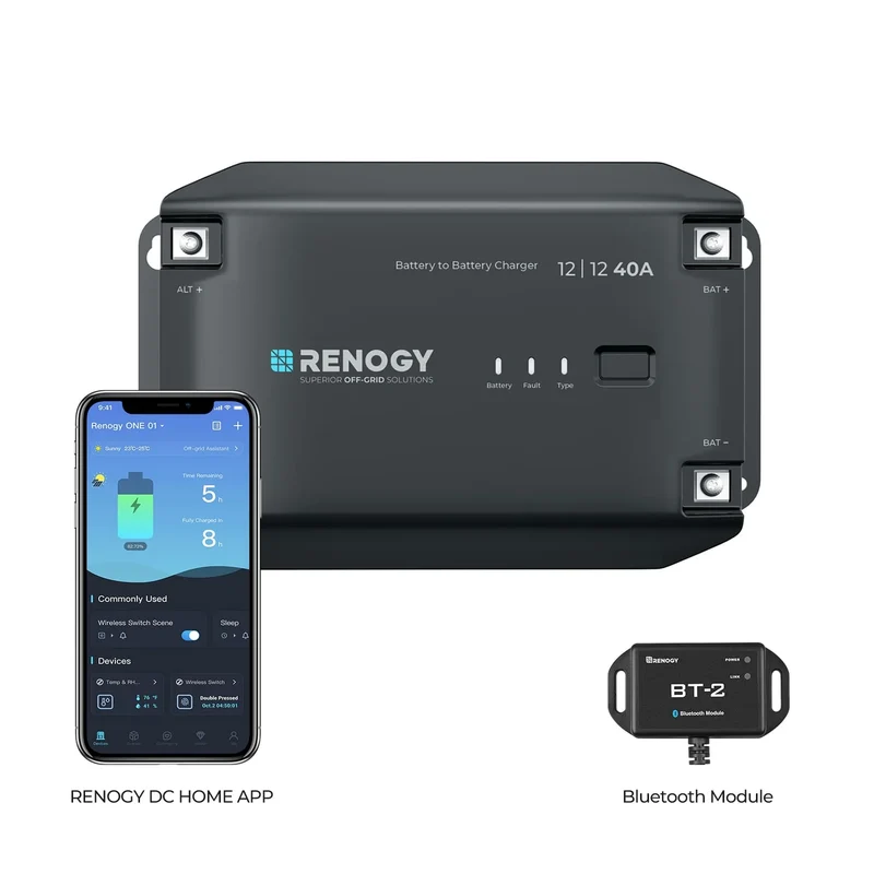 12V 40A Chargeur de Batterie DC-DC
