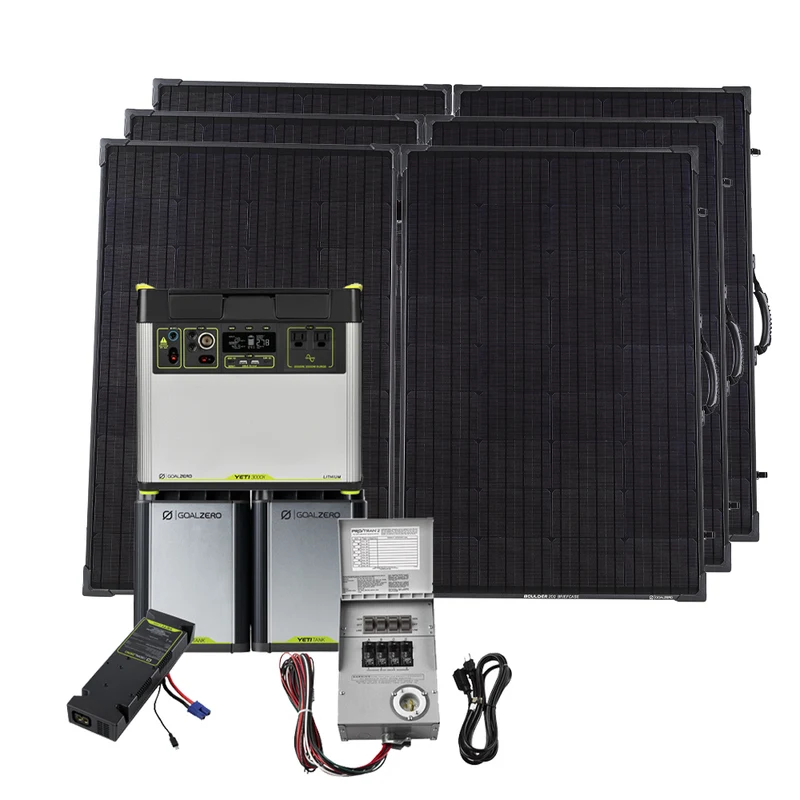 5400Wh Home Backup Solar Generator