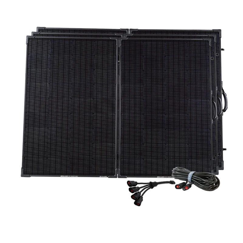 (3) Boulder 200 BC Solar Panel Bundle