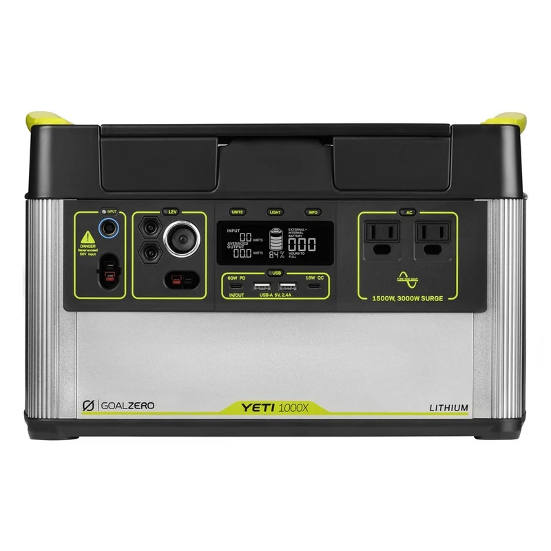 Yeti 1000X + Tank Expansion Solar Generator