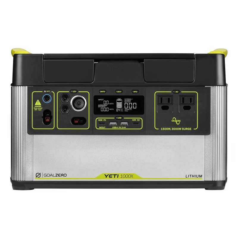 Yeti 1000X + Boulder 200 BC Solar Generator