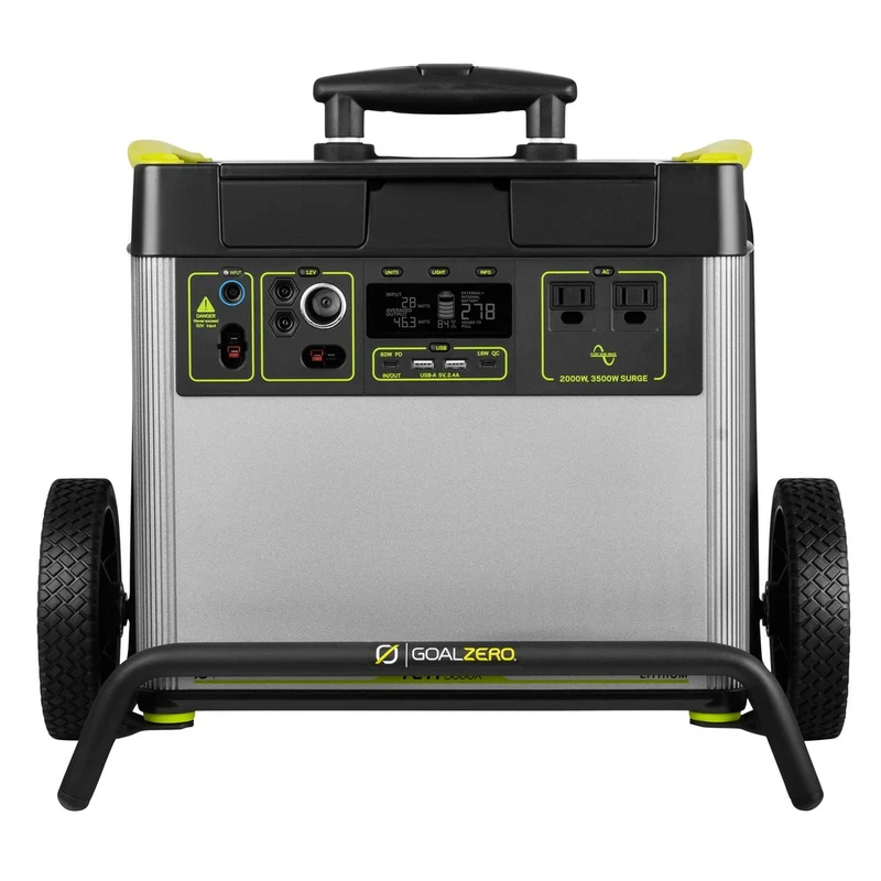 Yeti 3000X + (4) Boulder 200 BC Solar Generator