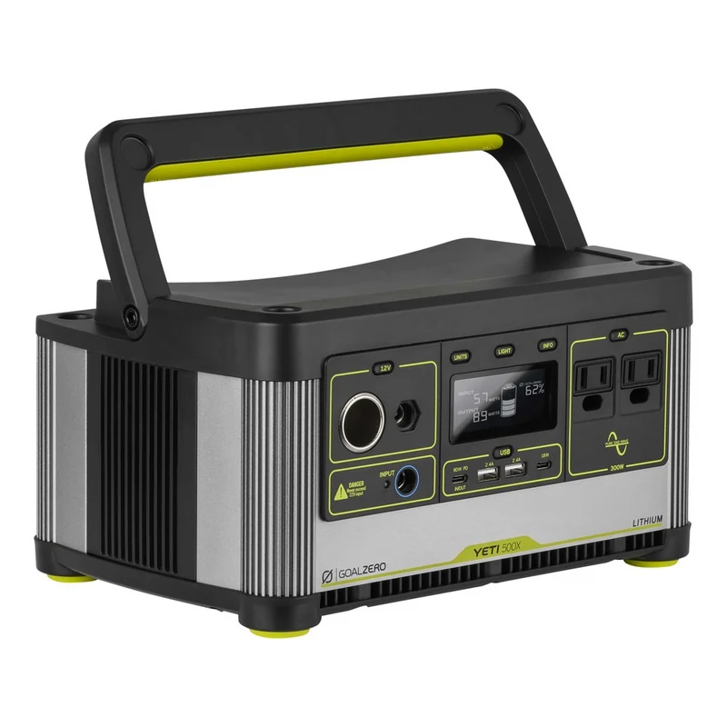 Yeti 500X + Boulder 100 BC Solar Generator