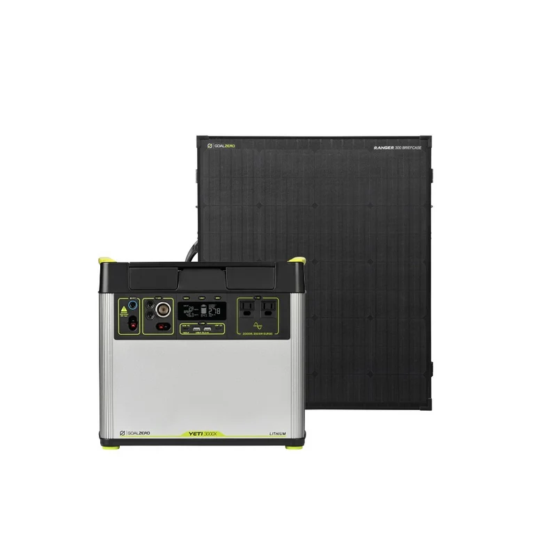 Yeti 3000X + Ranger 300 BC Solar Generator