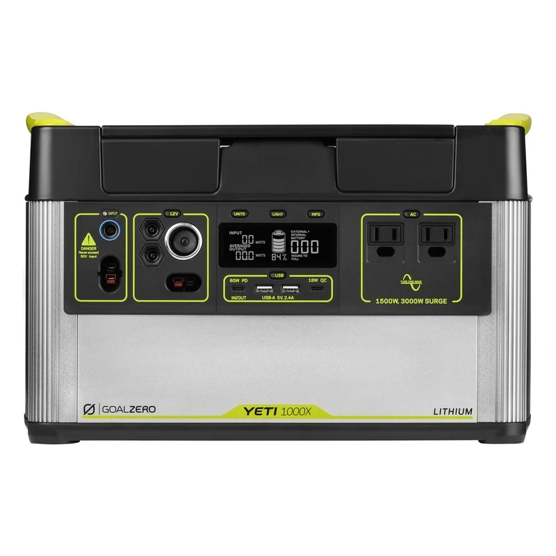 Yeti 1000X + Boulder 100 BC Solar Generator