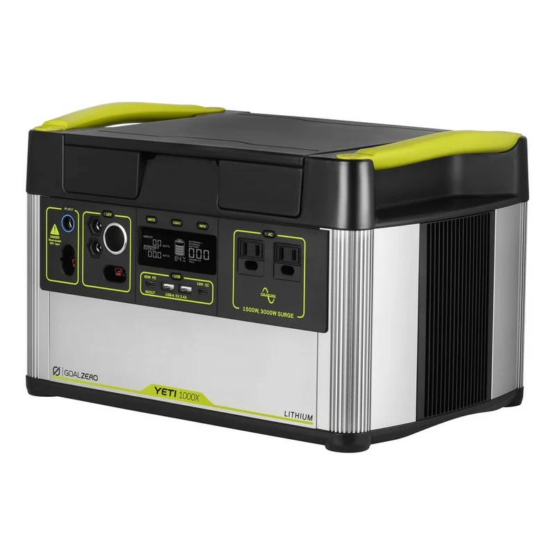Yeti 1000X + Boulder 100 BC Solar Generator