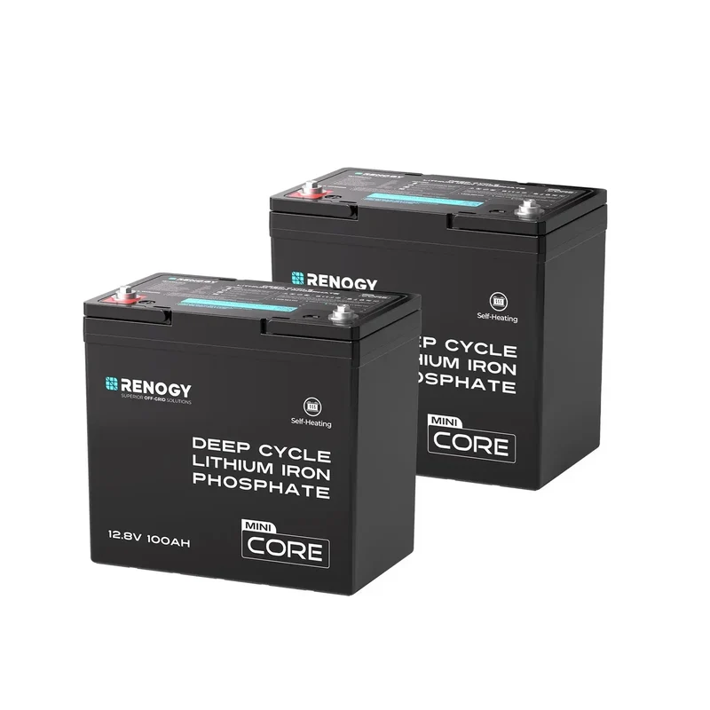 Core Mini DuoHeat — 12,8 V 100Ah Batterie LiFePO4 Auto-Chauffage