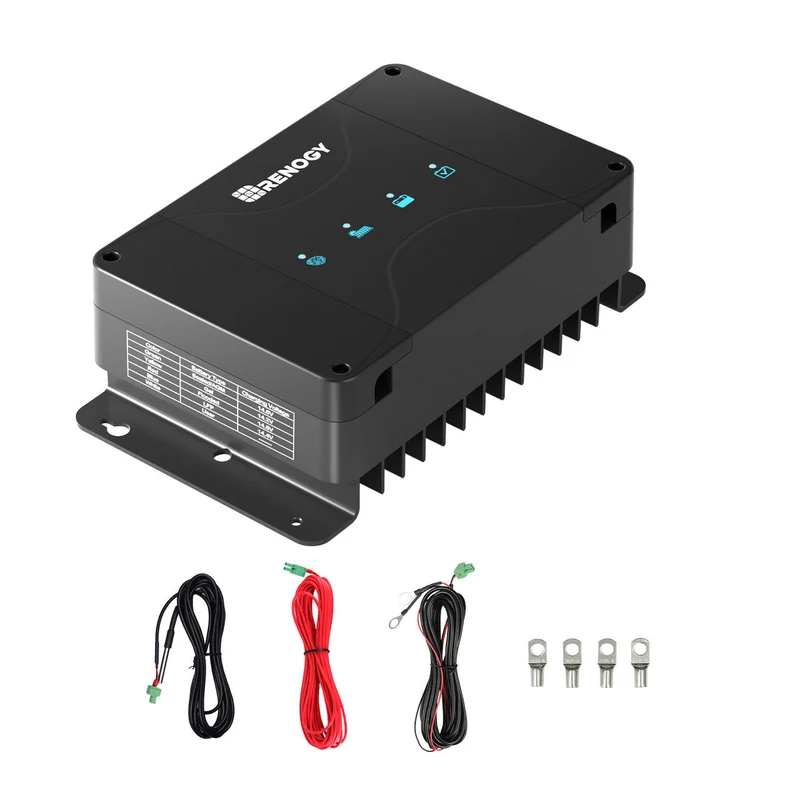 12V 30A Chargeur de Batterie DC-DC MPPT Double Entrée