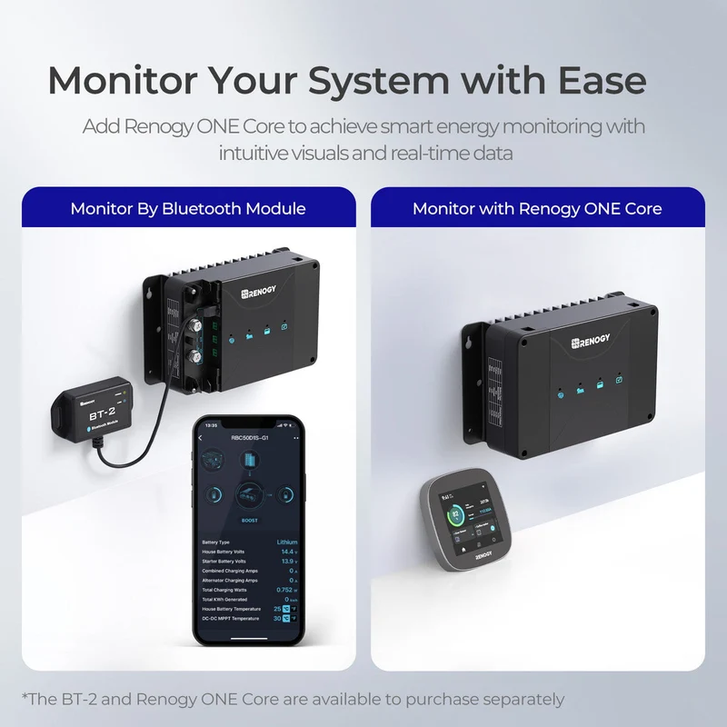 12V 30A Chargeur de Batterie DC-DC MPPT Double Entrée