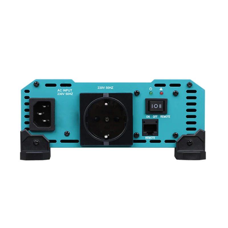 12V 1000W Onduleur Solaire DC-AC à Onde Sinusoïdale Pure, Idéal pour Camping-Car, Van Aménagé et Systèmes Hors Réseau