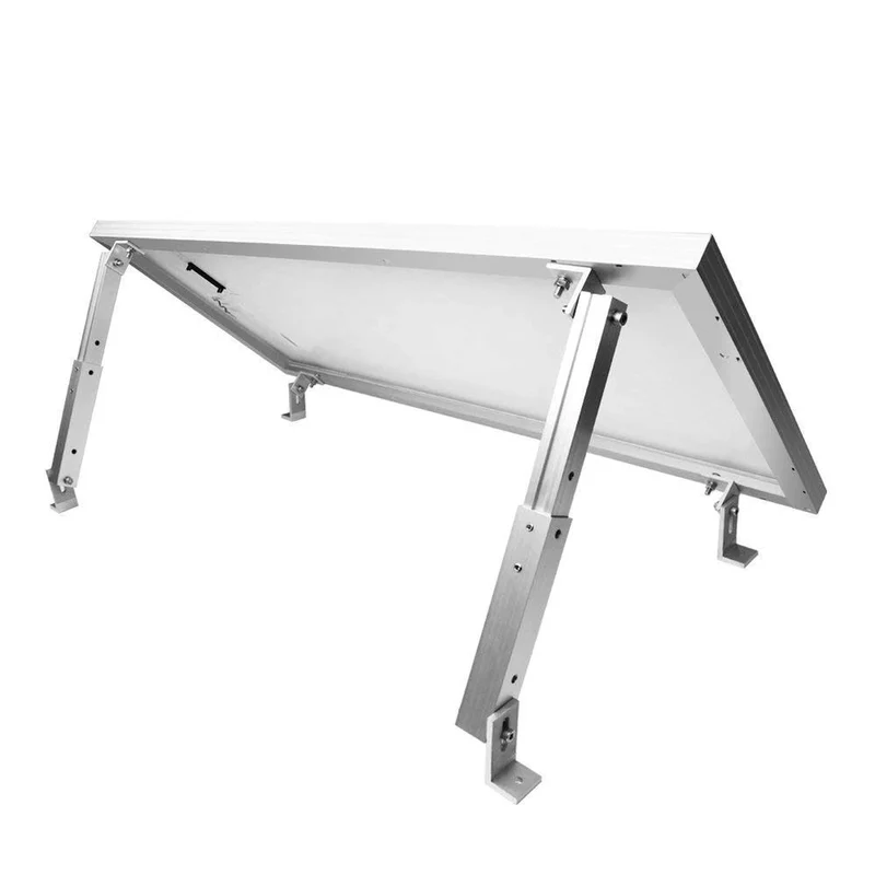 Support inclinable pour panneaux solaires sur toit plat