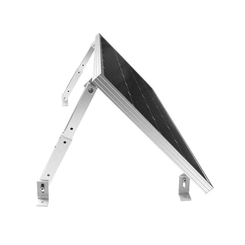 Support inclinable pour panneaux solaires sur toit plat