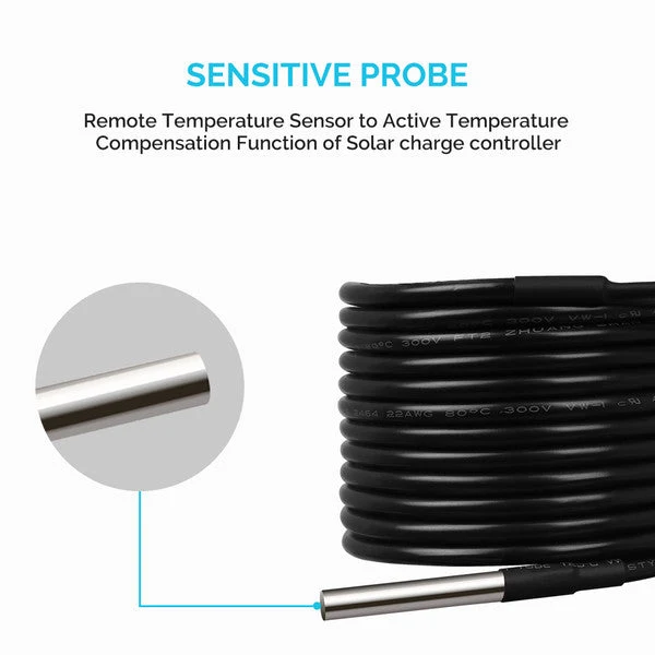 Battery Temperature Sensor for Voyager Charge Controllers