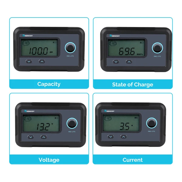 Monitoring Screen for Smart Lithium Battery Series