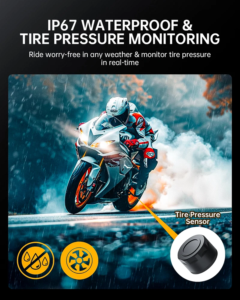 JADO H1 Motorcycle Smart Riding System