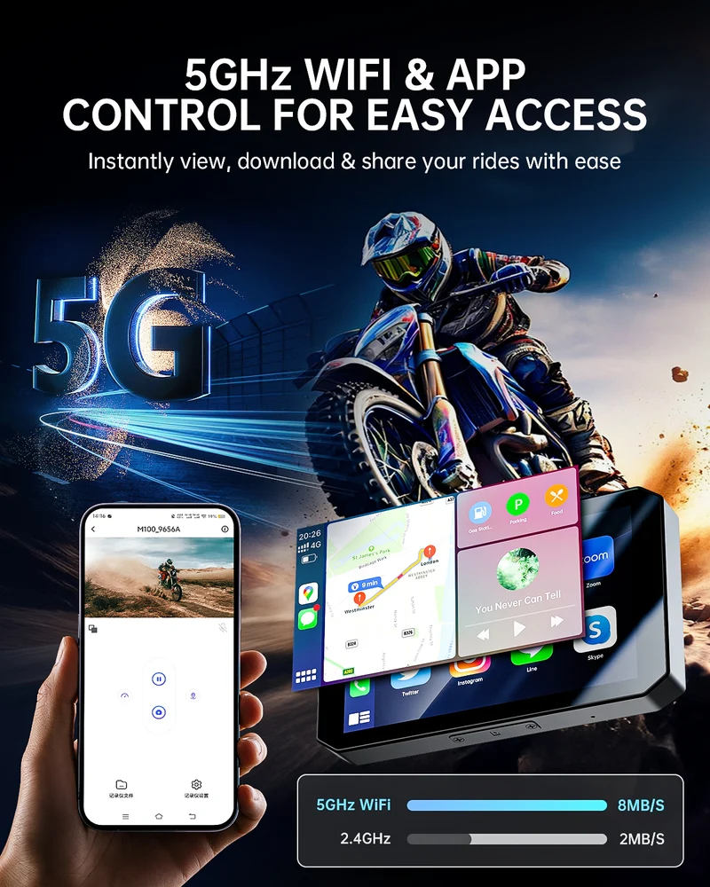 JADO H1 Motorcycle Smart Riding System