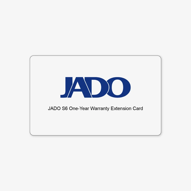 JADO S6 One-Year Warranty Extension Card