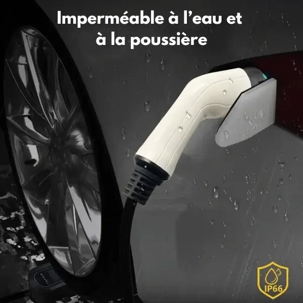 Câble de recharge Type 2 à prise domestique Monophasé TAYSLA PHANTOM