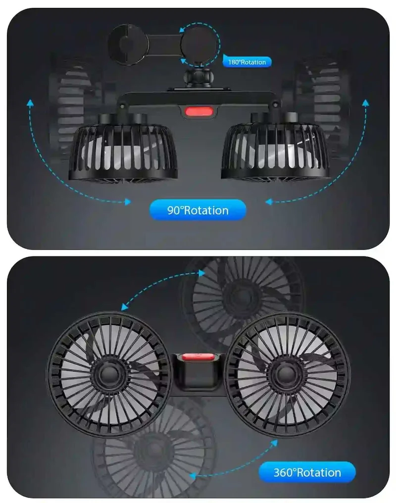 Ventilateur pour dossier de siège de voiture SEAMETAL