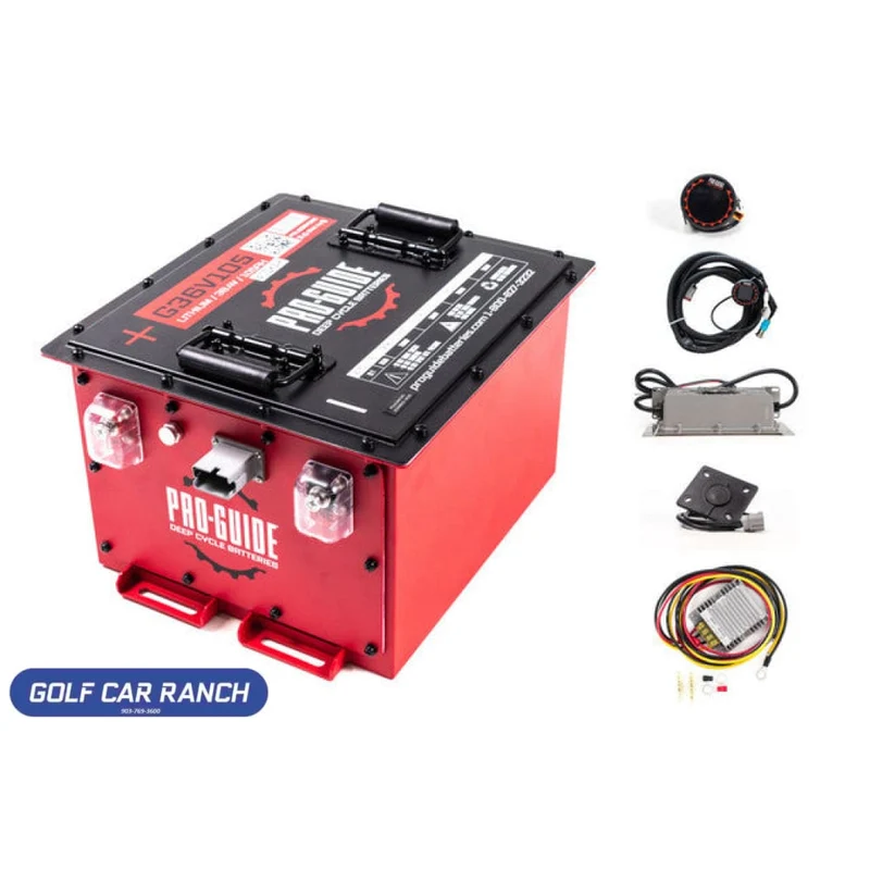 Lithium Golf Cart Battery 36V, 105A/H Pro-Guide