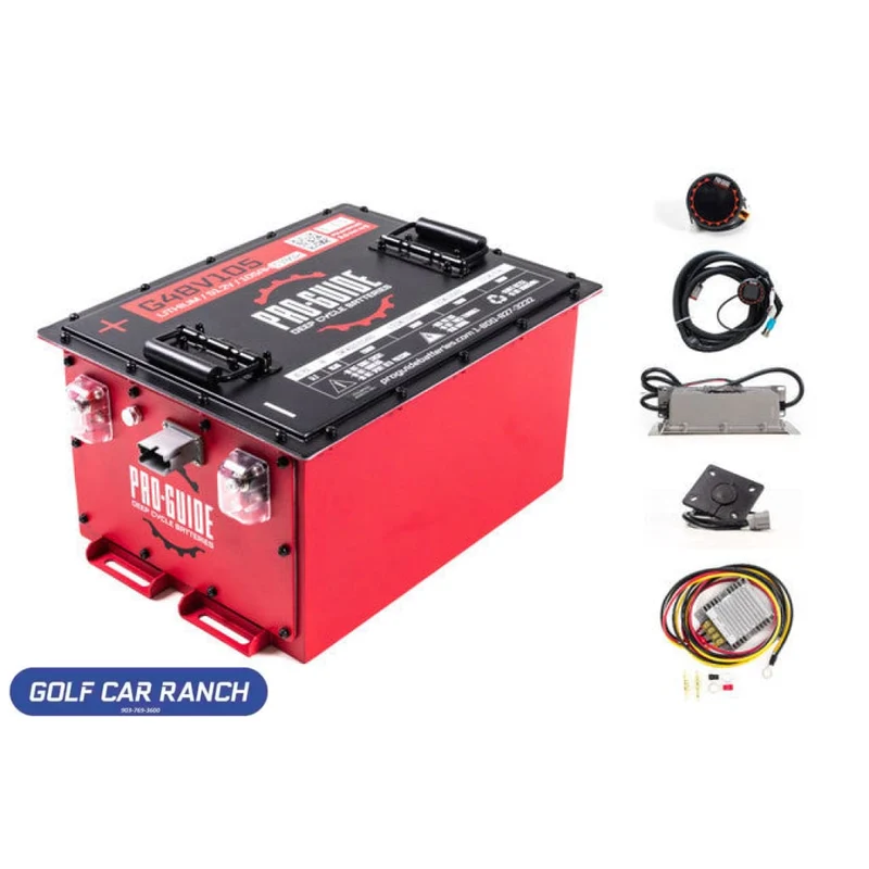 Lithium Golf Cart Battery 48V 105A/H MINI - Pro-Guide