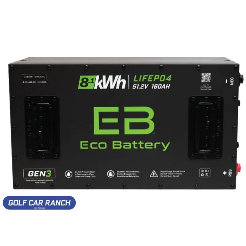 51V 160AH LiFePO4 Gen3 Battery