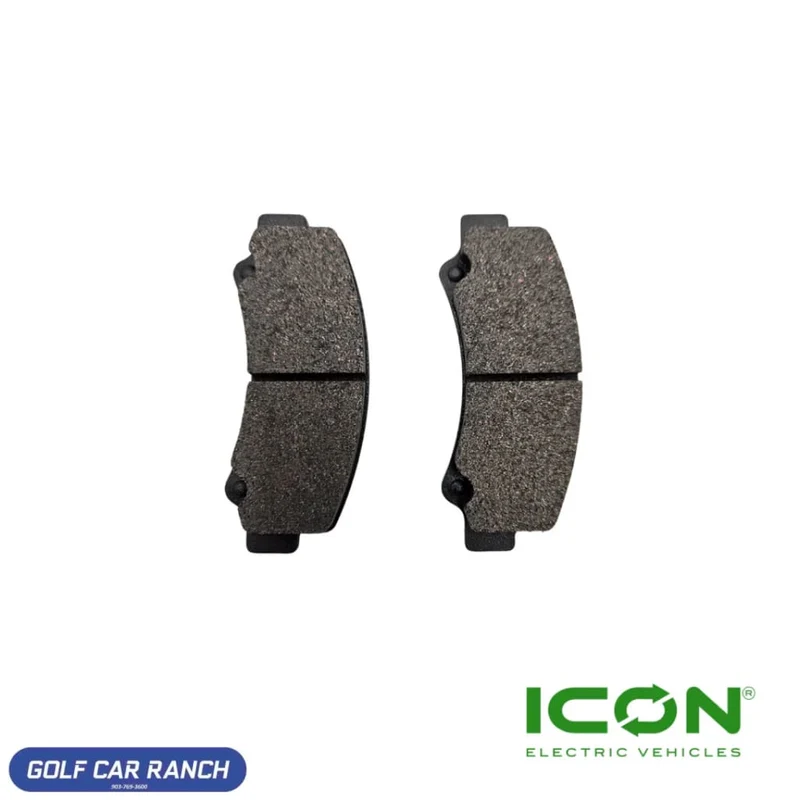 Front Brake Shoes for ICON Lifted Golf Carts (Pair) - BRAK-620-IC-X2