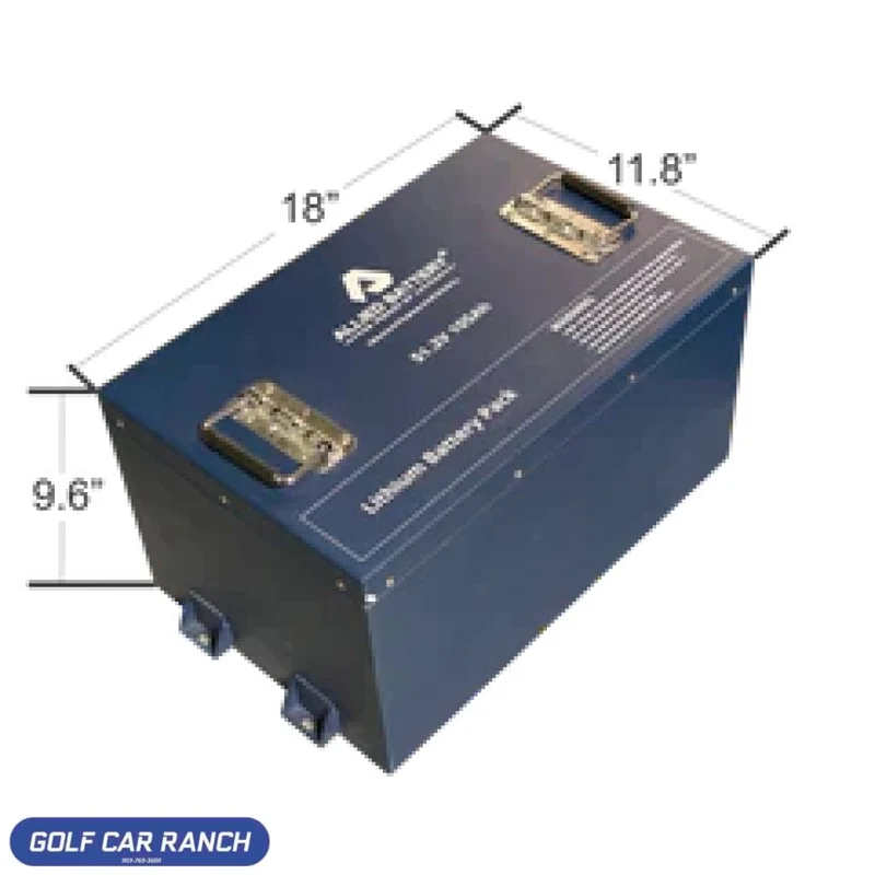 Lithium Golf Cart Battery Allied 48V 105AH Commercial Big Bank Golf Cart Battery Set ICON