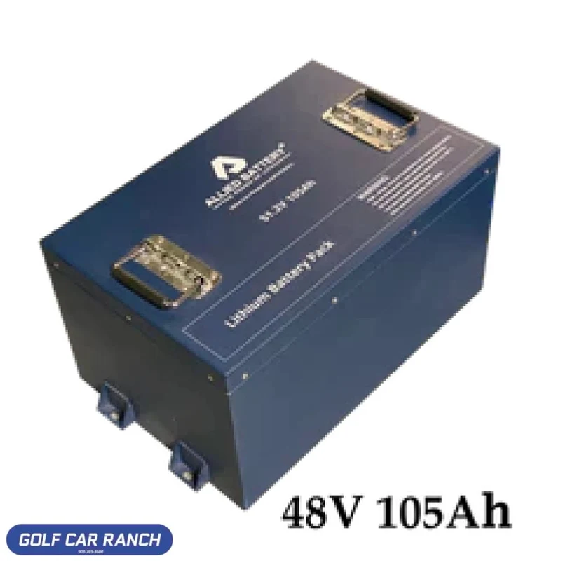 Lithium Golf Cart Battery Allied 48V 105AH Commercial Big Bank Golf Cart Battery Set ICON