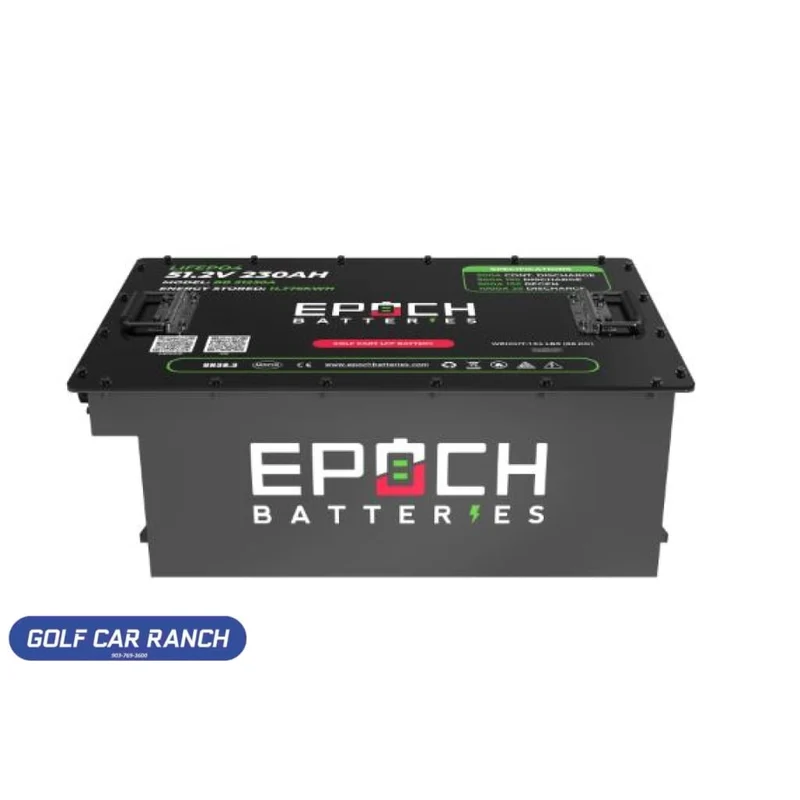 BB51230A-Kit-1 48V 230Ah - LiMax Series - Lithium (LiFePO4) Golf Cart Battery - Complete Kit