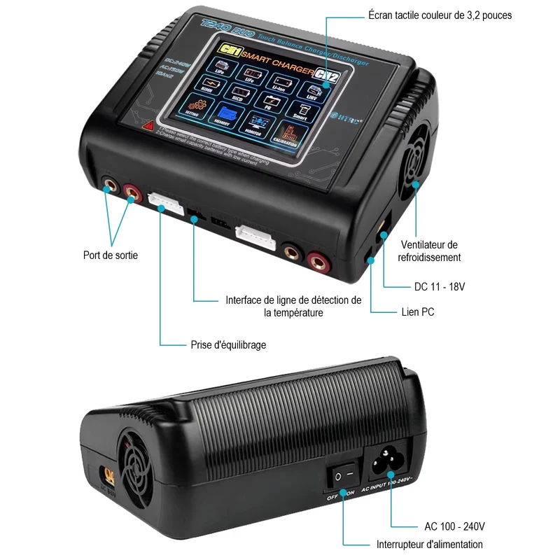 Chargeur batterie moto permanent