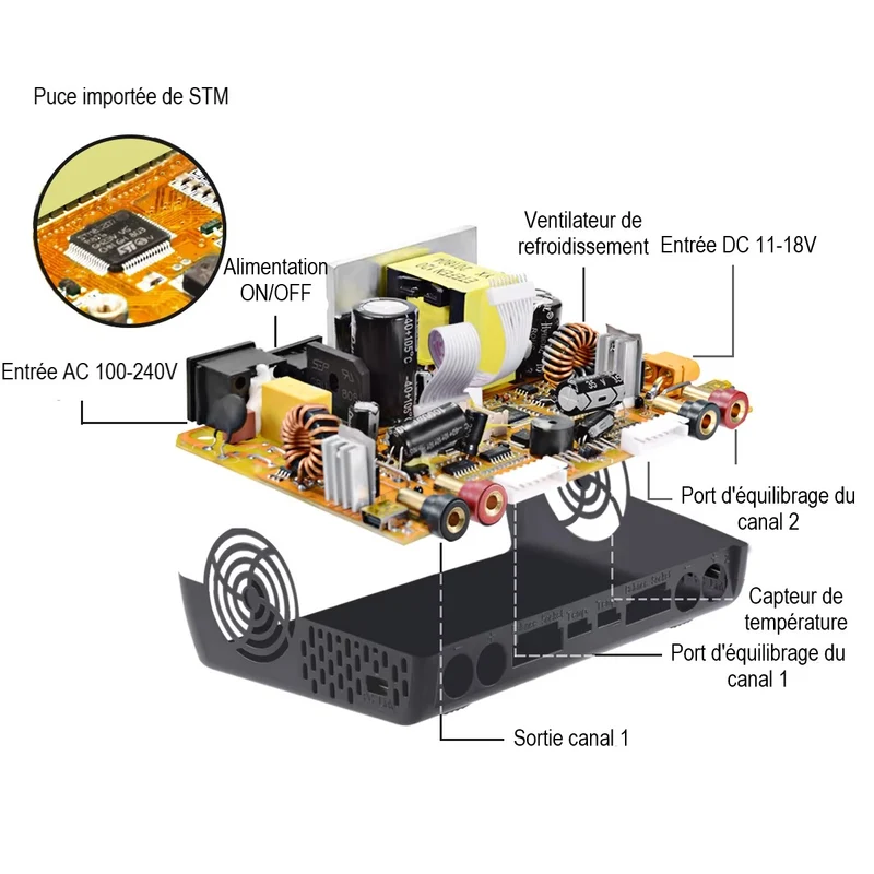 Chargeur batterie moto permanent