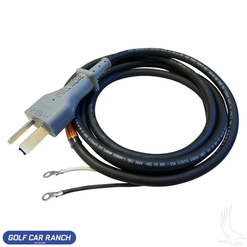 CGR-022 DC Cord, Crowsfoot 9', E-Z-Go, Club Car, Yamaha