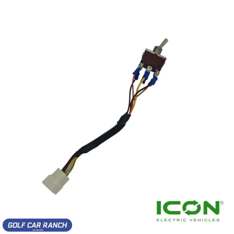 Run and Tow Switch for ICON EV Golf Cars - CNTR-701-IC