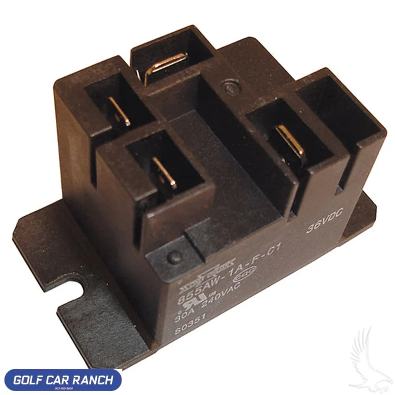 3461 36-Volt Club Car Charger Relay (Years 1996-Up)