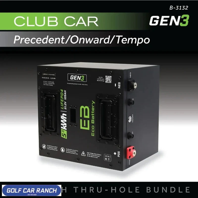 38V 105AH Battery Bundle / EZGO TXT SKU: B-3240