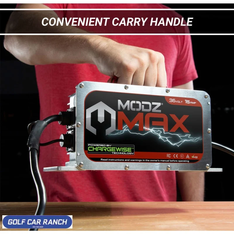 36 Volt 15 Amp Battery Charger - G1-9000 MODZ® MAX