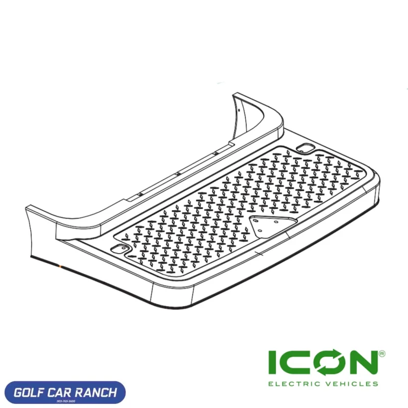 ST-717-IC Caddie Paddle for ICON Golf Carts