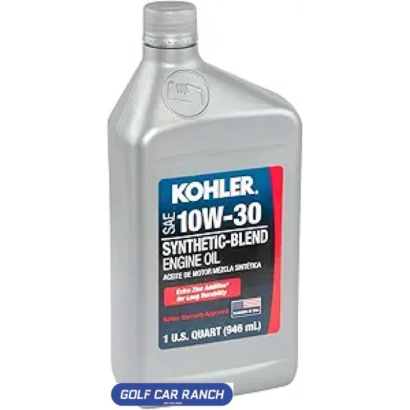 10W-30 Synthetic blend Kohler engine oil, 1QT