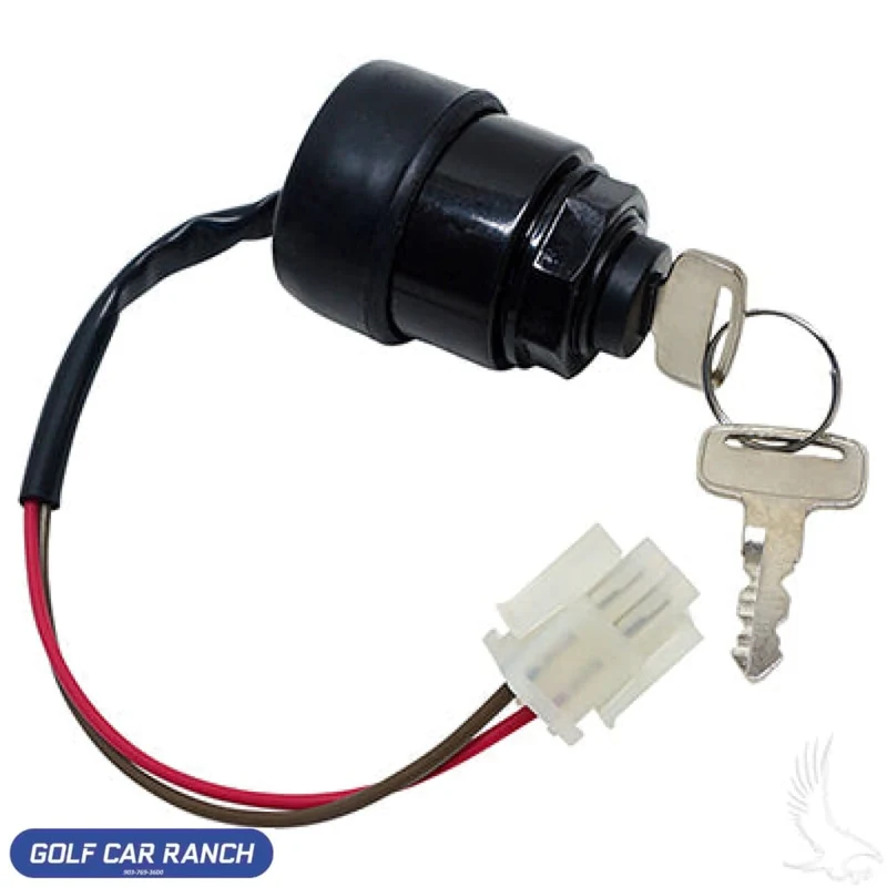 Key Switch, KEY-57 - Yamaha G11-G21 4 Cycle Gas & 36V Electric 96-04