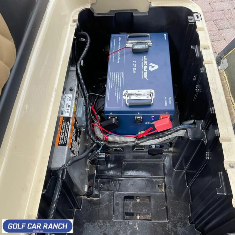 Lithium Golf Cart Battery Allied 48V 65AH Commercial Golf Cart Battery Set