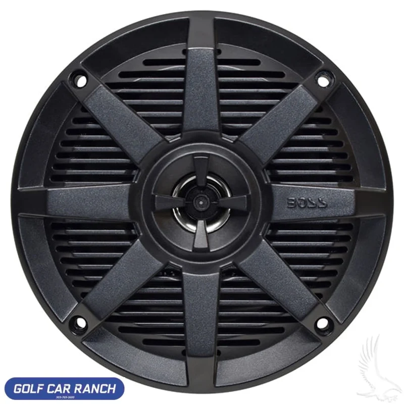 RAD-004 Speakers, SET OF 2, BOSS 5.25" Round Marine, 2-Way 150W