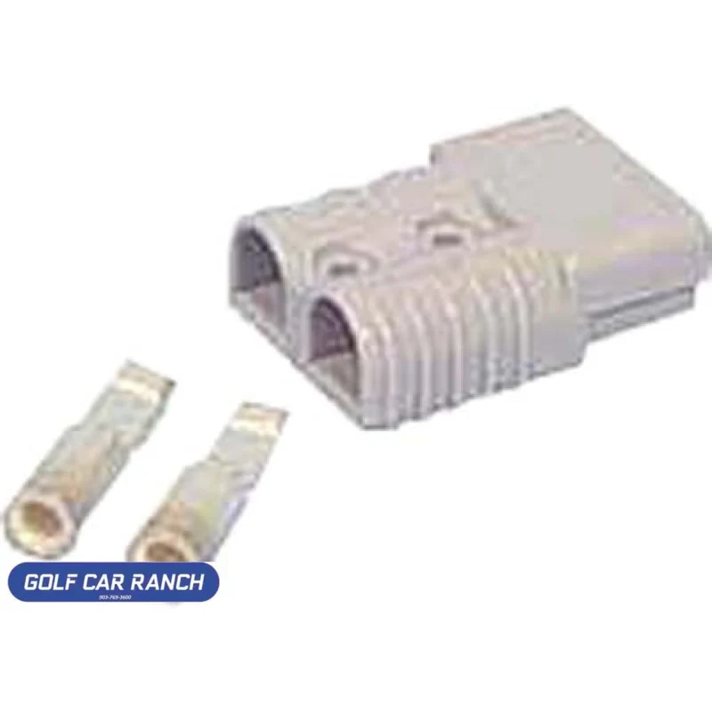 1237 Gray 6-Gauge Plug Housing