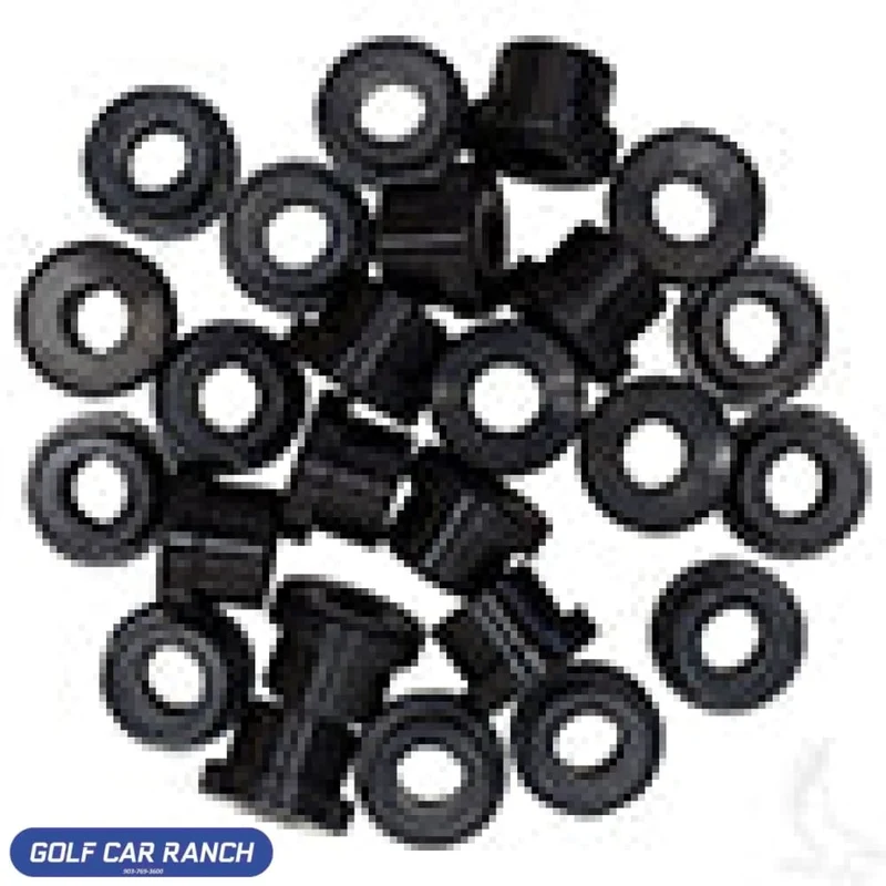 Bushing, BAG OF 25, Rubber, Rear Leaf Spring, E-Z-Go, Club Car - SPN-0005