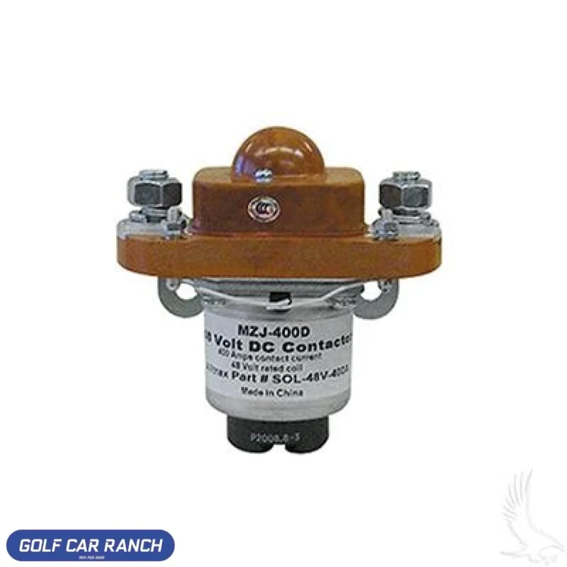 SOL-1022 Solenoid, 48v, 400A continuous 800amps surge, Heavy Duty, High Amp