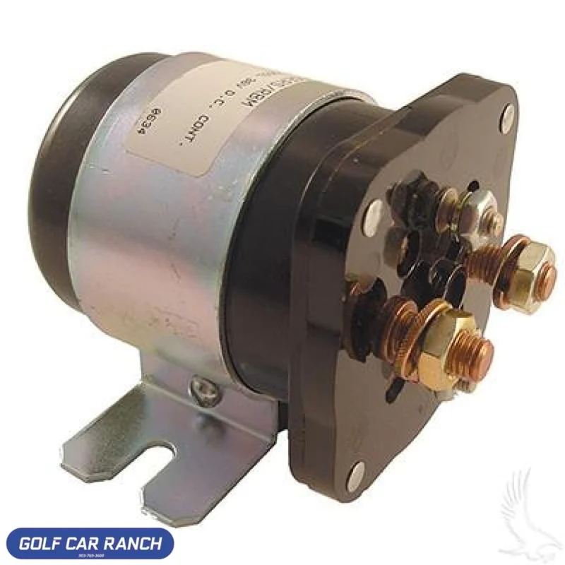 SOLENOID 36V E-Z-GO 4 Terminal Silver - SOL-1002