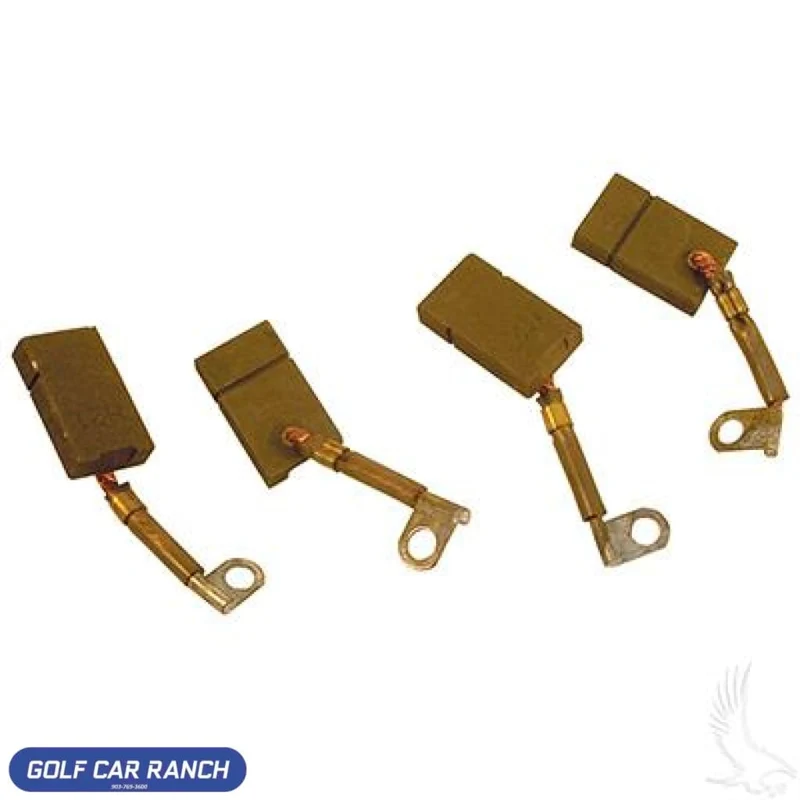 Brush Set, Starter Generator, E-Z-Go Gas 80+, Club Car Gas 84+, Yamaha Gas 78+, Set of 4 - MOT-2100